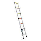 [TRU-101903] ESCALERA TELESCÓPICA, 7 PELDAÑOS, TIPO II, CAPACIDAD 102KG