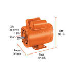 [TRU-102305] MOTOR ELÉCTRICO MONOFÁSICO DE 1 HP, BAJA VELOCIDAD, TRUPER