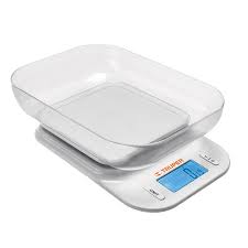 [TRU-102421] BÁSCULA DIGITAL PARA COCINA, CON TAZÓN, 5 KG, TRUPER