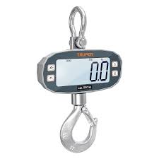 [TRU-102543] BÁSCULA ELECTRÓNICA COLGANTE, RECARGABLE, 500 KG, TRUPER
