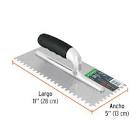 [TRU-102778] LLANA 11' DENTADO CUADRADO 1/4', 10 REMACHES, MGO COMFORT