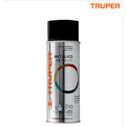 [TRU-102840] PINTURA EN AEROSOL, NEGRO METÁLICO, BOTE TRADICIONAL, 400 ML