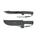 [TRU-103015] MACHETE DOBLE FILO 10' CACHA INYECTADA, CON FUNDA, TRUPER