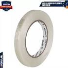 [TRU-103027] CINTA FLEJADORA CON FILAMENTOS 12MM X 50 M, TRANSPARENTE