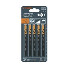 [TRU-103070] BLÍSTER 5 SEGUETAS T, CUCHILLA HCS, PARA MATERIAL SUAVE