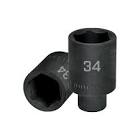 [TRU-103193] DADO LARGO IMPACTO DE 34 MM, 6 PUNTAS, CUADRO 1/2', TRUPER