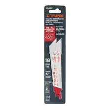 [TRU-10796] BLÍSTER CON 2 SEGUETAS SIERRA SABLE 6' 18 DPP PARA METAL
