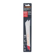 [TRU-10798] BLÍSTER CON 2 SEGUETAS SIERRA SABLE 8' 18 DPP PARA METAL