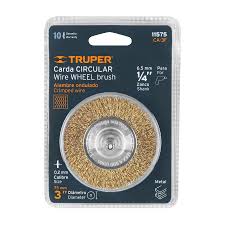 [TRU-11575] CARDA CIRCULAR 3' ALAMBRE FINO PARA TALADRO, TRUPER