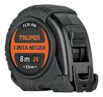 [TRU-11747] FLEXÓMETRO CONTRA IMPACTOS 8 M, CINTA NEGRA 25 MM, TRUPER