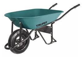 [TRU-11753] CARRETILLA 5 FT3 NEUMÁTICA, BASTIDOR TUBULAR, TRUPER