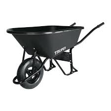 [TRU-11777] CARRETILLA CONCHA PLÁSTICA 6 FT3 NEUMÁTICA, BASTIDOR TUBULAR