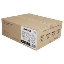 [TRU-11864] CAJA C/LLANTA HULE SÓLIDO Y ACCESORIOS P/CARRETILLA TRUPER