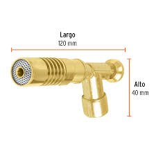[TRU-11925] BOQUILLA PARA LATA DE GAS CON VÁLVULA ROSCADA, TRUPER