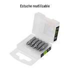 [EXP-12158] ESTUCHE CON 5 PUNTAS POZIDRIV PZ2 LARGO 1', TRUPER EXPERT