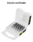 [EXP-12186] ESTUCHE CON 5 PUNTAS TORX T6 LARGO 1', TRUPER EXPERT