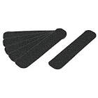 [TRU-12530] TARJETA 6 TIRAS 23CM ANTIDERRAPANTES NEGRAS 50MM C/ABRASIVO