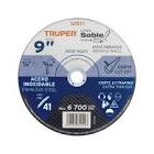 [TRU-12571] DISCO TIPO 41 DE 9' X 2 MM CORTE FINO ACERO INOX, SABLE