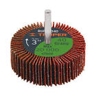 [TRU-13040] RUEDA FLAP DE 3', GRANO 40, TRUPER