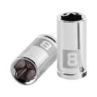 [TRU-13170] DADO DE 8 MM, 6 PUNTAS, CUADRO 1/4', TRUPER
