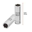 [TRU-13173] DADO DE 11 MM, 6 PUNTAS, CUADRO 1/4', TRUPER