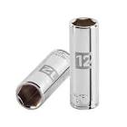 [TRU-13174] DADO DE 12 MM, 6 PUNTAS, CUADRO 1/4', TRUPER