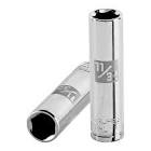 [TRU-13185] DADO LARGO DE 11/32', 6 PUNTAS, CUADRO 1/4', TRUPER