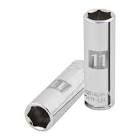 [TRU-13205] DADO LARGO DE 11 MM, 6 PUNTAS, CUADRO 1/4', TRUPER