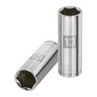 [TRU-13207] DADO LARGO DE 13 MM, 6 PUNTAS, CUADRO 1/4', TRUPER
