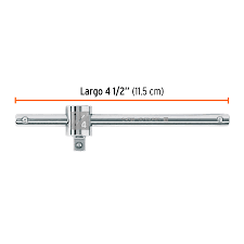 [TRU-13217] BARRA CORREDIZA PARA DADOS CUADRO 1/4', TRUPER