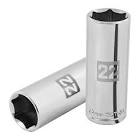 [TRU-13272] DADO DE 22 MM, 6 PUNTAS, CUADRO 1/2', TRUPER
