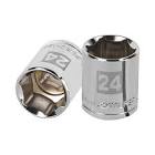 [TRU-13274] DADO DE 24 MM, 6 PUNTAS, CUADRO 1/2', TRUPER