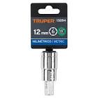 [TRU-13284] DADO PUNTA HEXAGONAL DE 12 MM, CUADRO 1/2', TRUPER