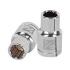 [TRU-13301] DADO DE 7/16', 12 PUNTAS, CUADRO 1/2', TRUPER