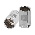 [TRU-13305] DADO DE 11/16', 12 PUNTAS, CUADRO 1/2', TRUPER