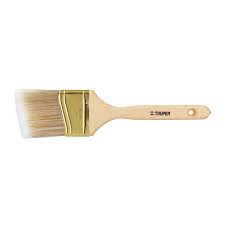 [TRU-13341] BROCHA CERDAS SINTÉTICAS 3' CORTE ANGULAR, MANGO DE MADERA