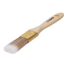 [TRU-13342] BROCHA CERDAS SINTÉTICAS 1' CORTE RECTO, MANGO DE MADERA