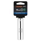 [TRU-13355] DADO LARGO DE 15 MM, 6 PUNTAS, CUADRO 1/2', TRUPER
