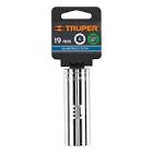 [TRU-13359] DADO LARGO DE 19 MM, 6 PUNTAS, CUADRO 1/2', TRUPER