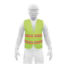[TRU-13474] CHALECO DE SEGURIDAD VERDE ALTA VISIBILIDAD CON CIERRE
