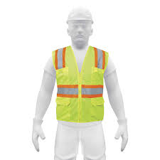 [TRU-13476] CHALECO DE SEGURIDAD VERDE MAX VISIBILIDAD Y 6 BOLSAS