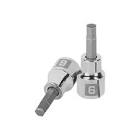 [TRU-13487] DADO PUNTA HEXAGONAL DE 6 MM, CUADRO 3/8', TRUPER