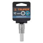 [TRU-13490] DADO PUNTA HEXAGONAL DE 10 MM, CUADRO 3/8', TRUPER