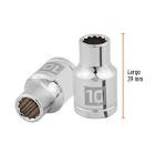 [TRU-13524] DADO DE 10 MM, 12 PUNTAS, CUADRO 1/2', TRUPER