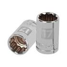 [TRU-13531] DADO DE 17 MM, 12 PUNTAS, CUADRO 1/2', TRUPER