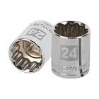[TRU-13538] DADO DE 24 MM, 12 PUNTAS, CUADRO 1/2', TRUPER