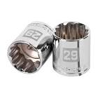 [TRU-13543] DADO DE 29 MM, 12 PUNTAS, CUADRO 1/2', TRUPER