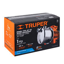 [TRU-13559] BOMBA ELÉCTRICA TIPO JET PARA AGUA, ACERO INOXIDABLE, 1 HP