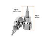[TRU-13569] DADO PUNTA TORX T-15, CUADRO 3/8', TRUPER