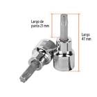 [TRU-13574] DADO PUNTA TORX T-40, CUADRO 3/8', TRUPER